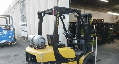Used Yale counterbalanced forklift available in Delaware