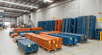 New and used pallet rack systems available in the Delaware metro area