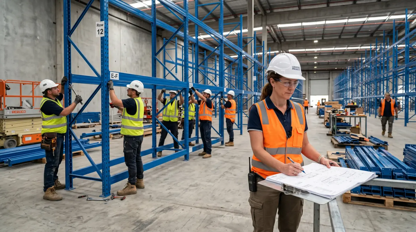 Project and installation management services for warehouse racking in Delaware