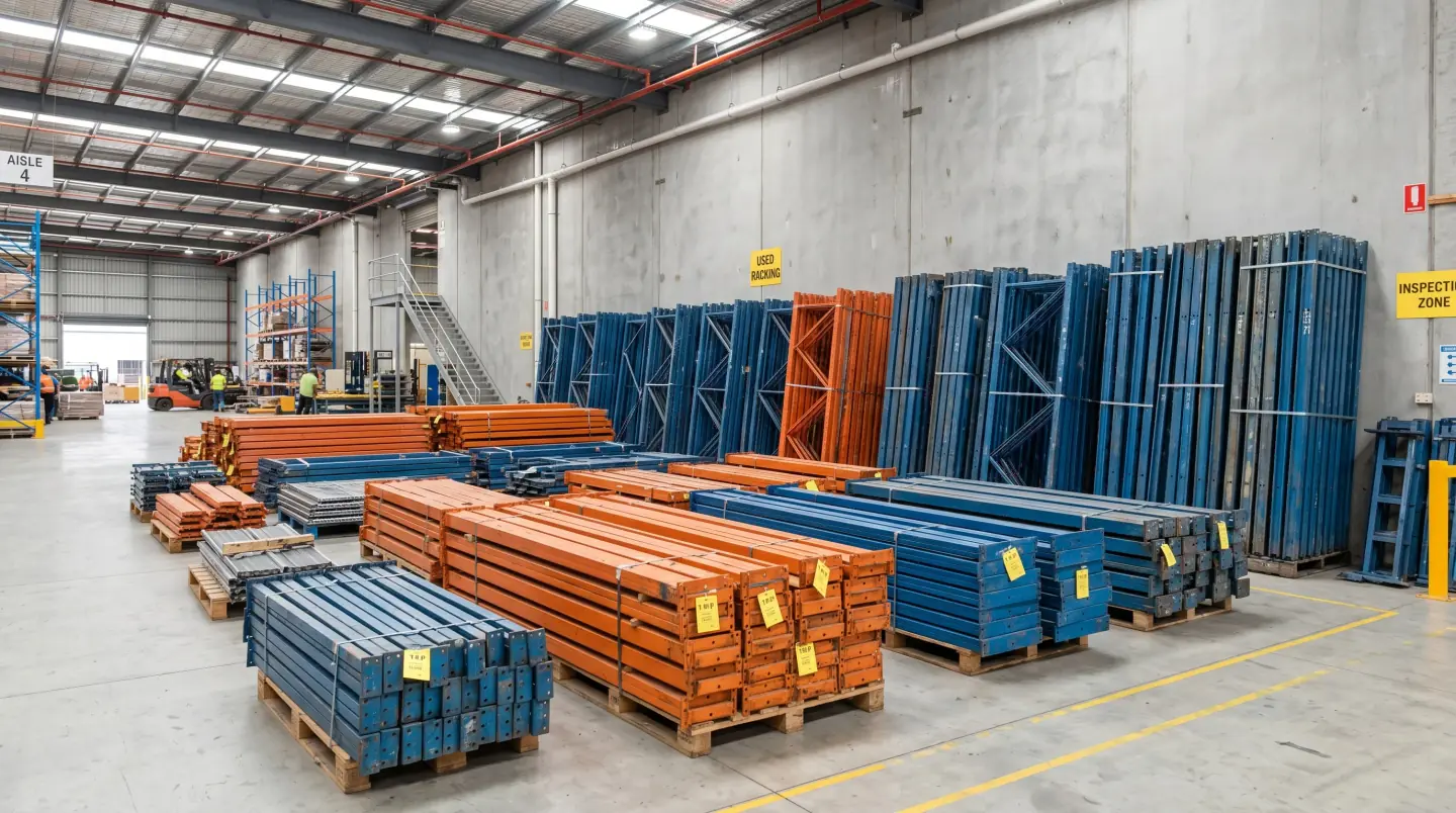 New and used pallet rack systems available in the Delaware metro area